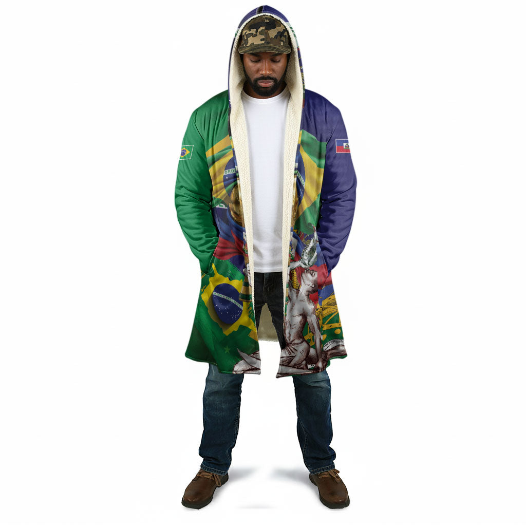 Personalized Brazil Haiti 2026 World Football Cloak Come On Boys