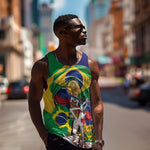 Personalized Brazil Haiti 2026 World Football Men Tank Top Come On Boys