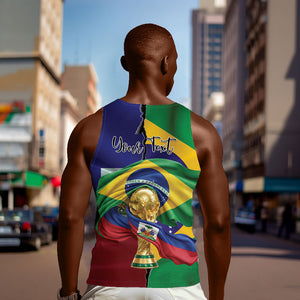 Personalized Brazil Haiti 2026 World Football Men Tank Top Come On Boys