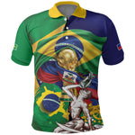 Personalized Brazil Haiti 2026 World Football Polo Shirt Come On Boys