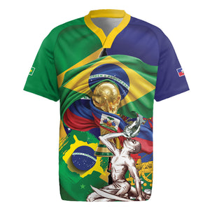 Personalized Brazil Haiti 2026 World Football Rugby Jersey Come On Boys