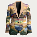 Personalized Brazil Haiti Blazer Heritage Landscape
