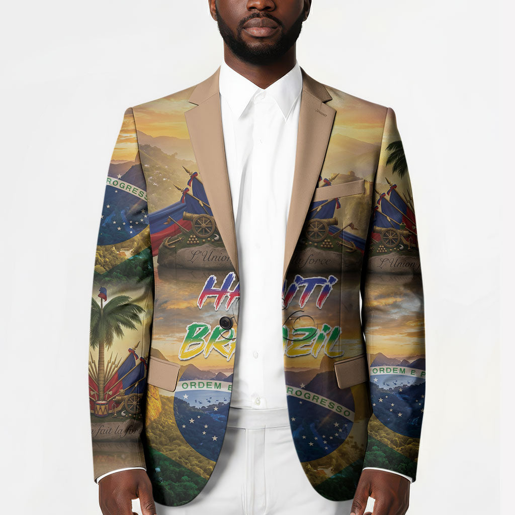 Personalized Brazil Haiti Blazer Heritage Landscape
