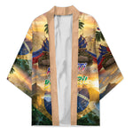 Personalized Brazil Haiti Kimono Heritage Landscape