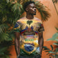 Personalized Brazil Haiti T shirt Heritage Landscape