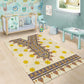 Enkutatash Dashiki Adey Abeba Pattern Area Rug