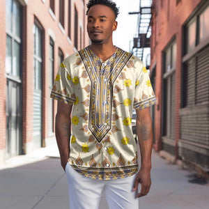 Enkutatash Dashiki Adey Abeba Pattern Baseball Jersey