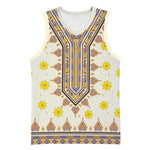 Enkutatash Dashiki Adey Abeba Pattern Basketball Jersey LT01