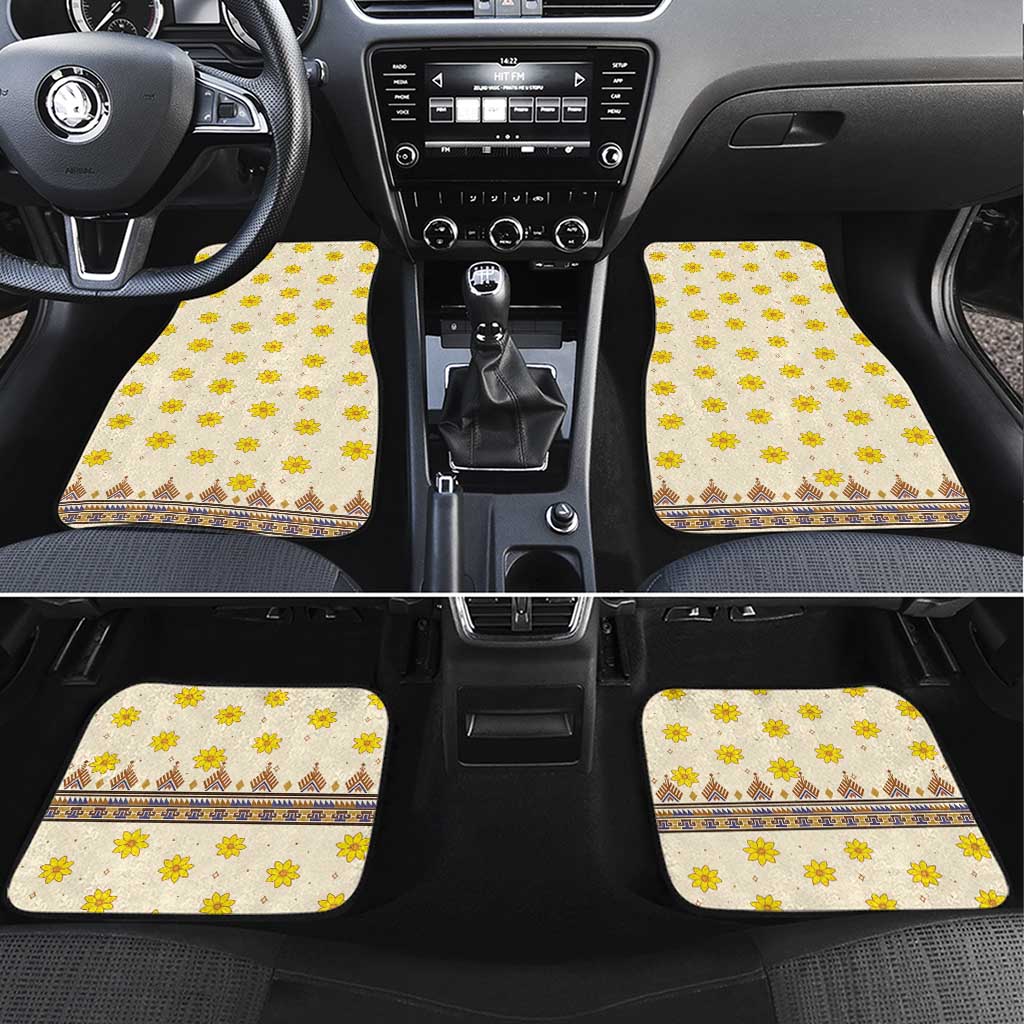 Enkutatash Dashiki Adey Abeba Pattern Car Mats