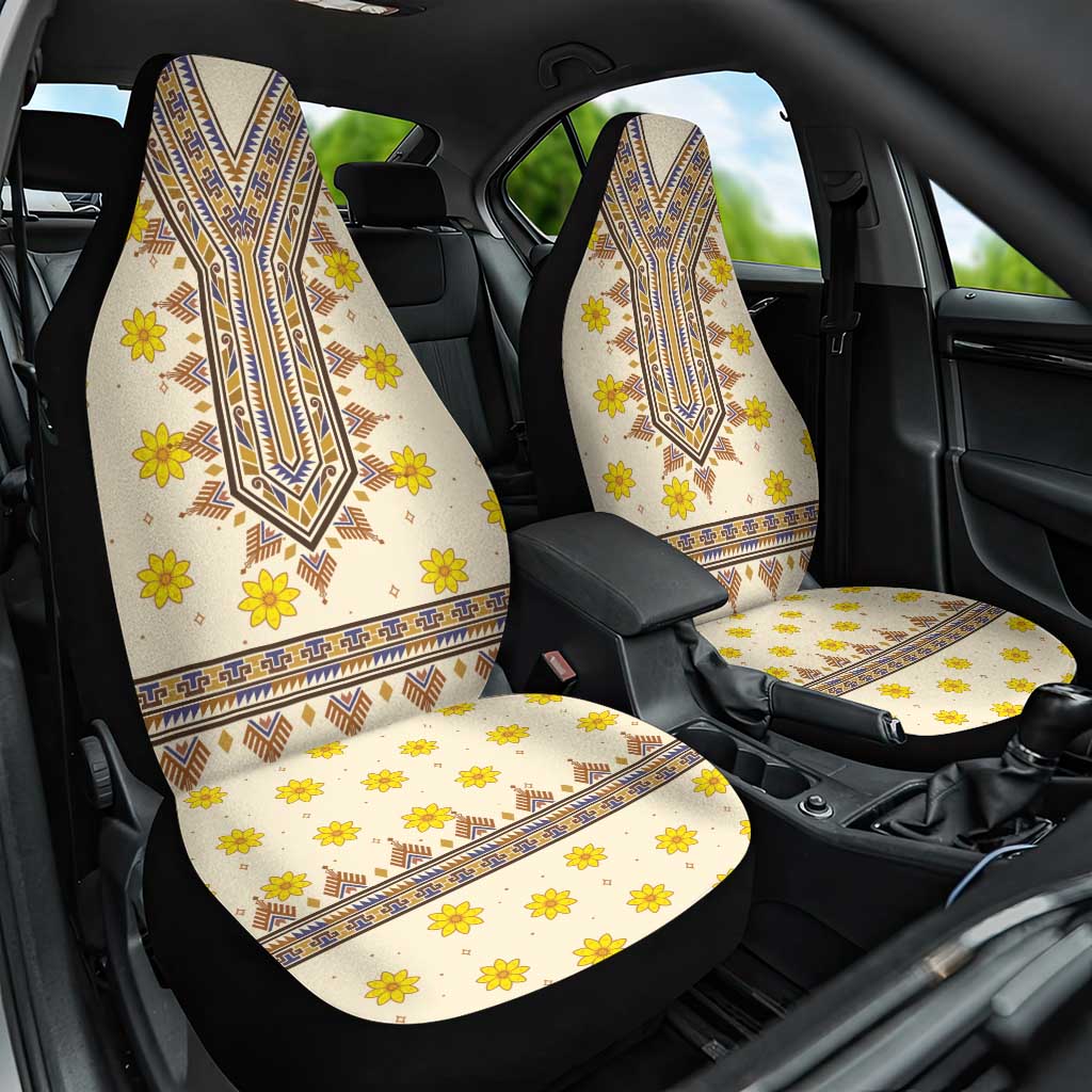 Enkutatash Dashiki Adey Abeba Pattern Car Seat Cover