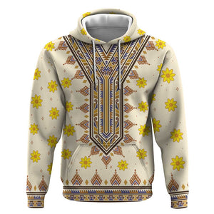 Enkutatash Dashiki Adey Abeba Pattern Hoodie