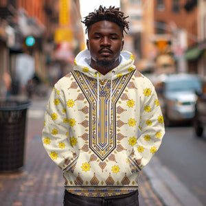 Enkutatash Dashiki Adey Abeba Pattern Hoodie