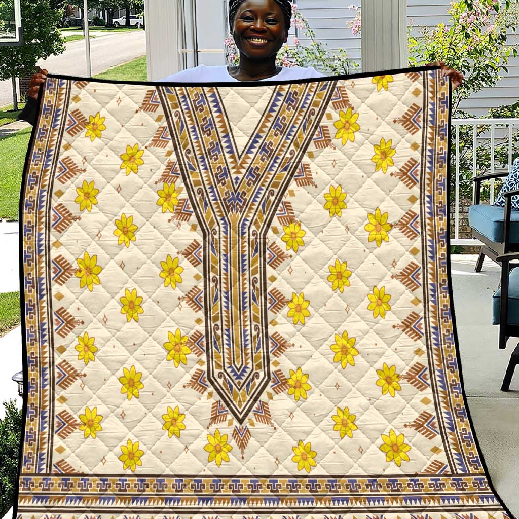 Enkutatash Dashiki Adey Abeba Pattern Quilt