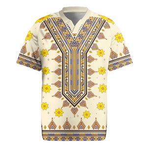 Enkutatash Dashiki Adey Abeba Pattern Rugby Jersey