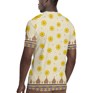 Enkutatash Dashiki Adey Abeba Pattern Rugby Jersey