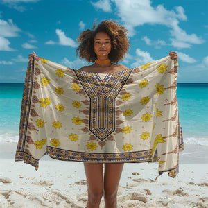 Enkutatash Dashiki Adey Abeba Pattern Sarong