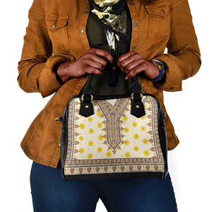 Enkutatash Dashiki Adey Abeba Pattern Shoulder Handbag