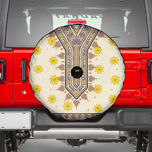 Enkutatash Dashiki Adey Abeba Pattern Spare Tire Cover