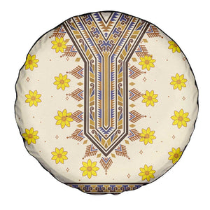 Enkutatash Dashiki Adey Abeba Pattern Spare Tire Cover