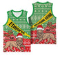 Ethiopia Christmas Basketball Jersey - Melkam Gena with African Pattern LT01