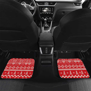 Ethiopia Christmas Car Mats - Melkam Gena with African Pattern