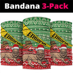 Ethiopia Christmas Neck Gaiter - Melkam Gena African Pattern LT01