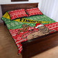 Ethiopia Christmas Quilt Bed Set - Melkam Gena with African Pattern
