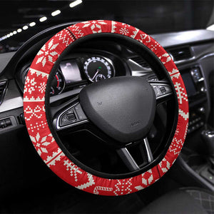 Ethiopia Christmas Steering Wheel Cover - Melkam Gena with African Pattern