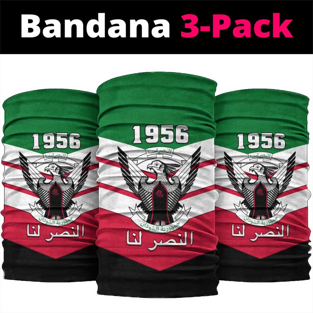 Sudan Independence Day Neck Gaiter Sudanese Secretary Bird LT01