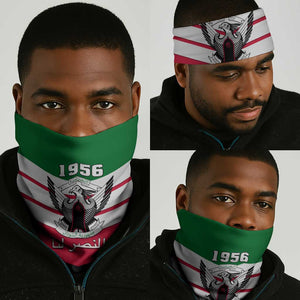 Sudan Independence Day Neck Gaiter Sudanese Secretary Bird LT01