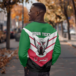 Sudan Independence Day Sweatshirt with Sudanese Secretary Bird