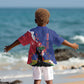 Personalised Afro Haiti Le Marron Inconnu Kid Hawaiian Shirt Dashiki Mix Polynesian Pattern