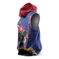 Personalised Afro Haiti Le Marron Inconnu Sleeveless Hoodie Dashiki Mix Polynesian Pattern - African Pride