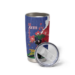 Personalised Afro Haiti Le Marron Inconnu Tumbler Cup Dashiki Mix Polynesian Pattern