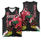 Personalised Afro Ayiti Neg Marron Basketball Jersey Dashiki Mix Polynesian Pattern LT01