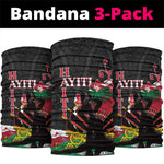 Afro Ayiti Neg Marron Neck Gaiter Dashiki Mix Polynesian Pattern LT01