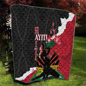 Personalised Afro Ayiti Neg Marron Quilt Dashiki Mix Polynesian Pattern