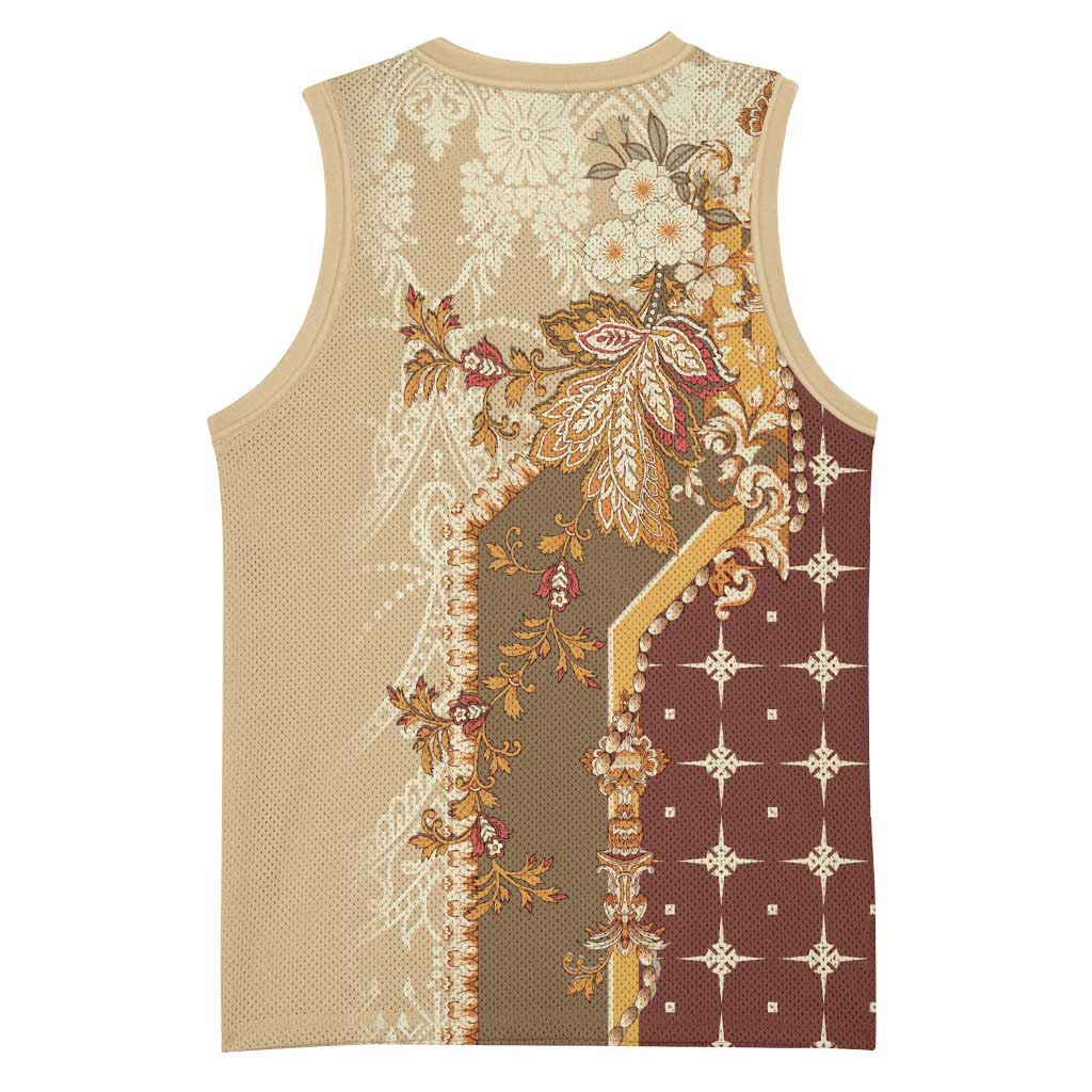 Mughal Empire Motif Unique Basketball Jersey LT01