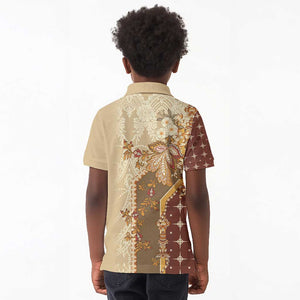 Mughal Empire Motif Unique Kid Polo Shirt