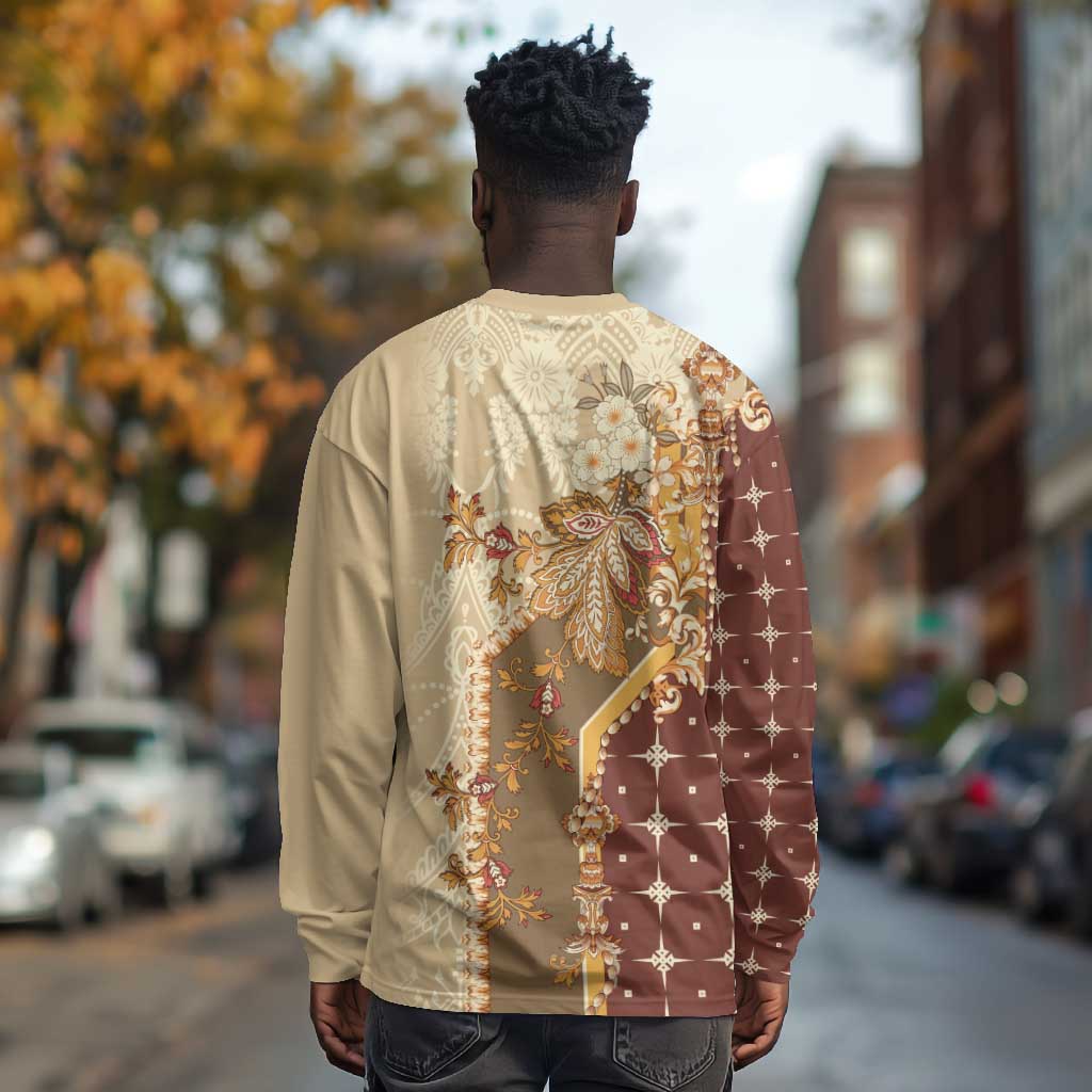 Mughal Empire Motif Unique Long Sleeve Shirt