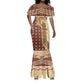 Mughal Empire Motif Unique Mermaid Dress