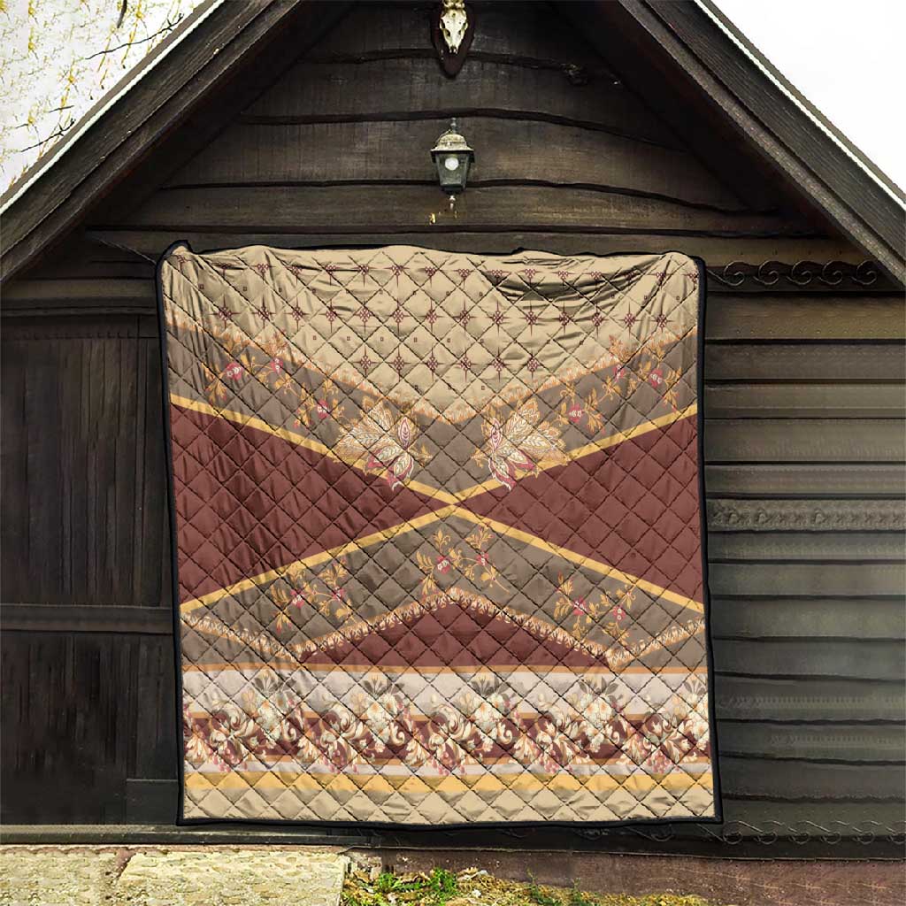 Mughal Empire Motif Unique Quilt