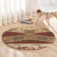 Mughal Empire Motif Unique Round Carpet