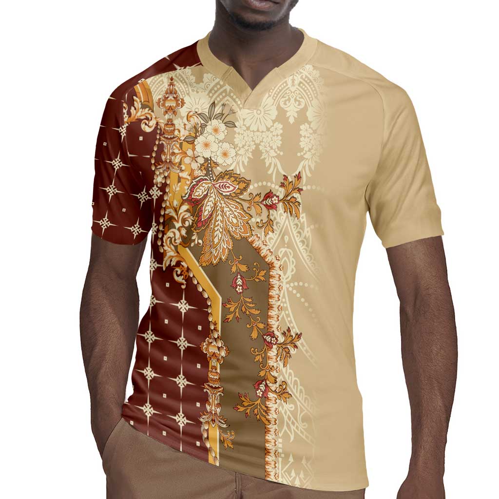 Mughal Empire Motif Unique Rugby Jersey