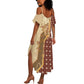 Mughal Empire Motif Unique Summer Maxi Dress