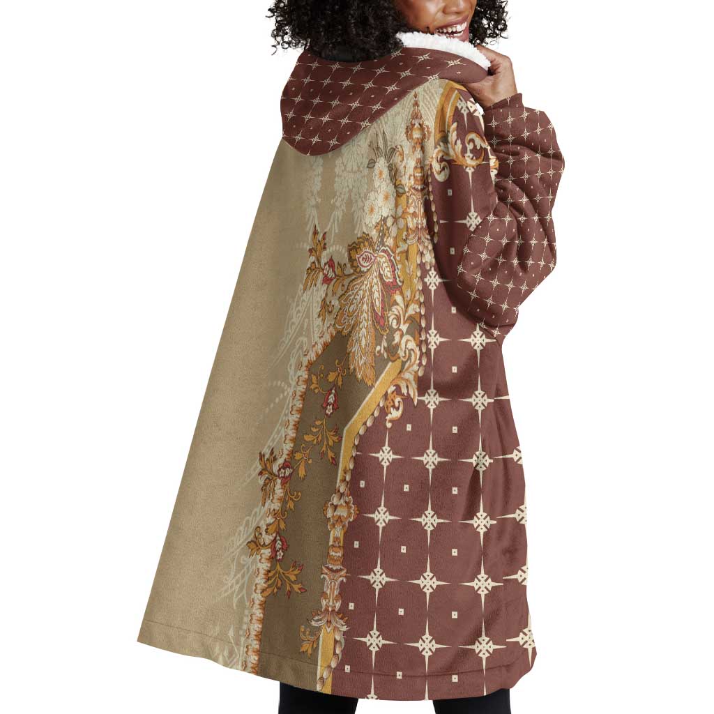 Mughal Empire Motif Unique Wearable Blanket Hoodie