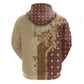 Mughal Empire Motif Unique Zip Hoodie