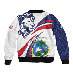 Liberia Independence Day Bomber Jacket July 26 Lion Coat of Arms