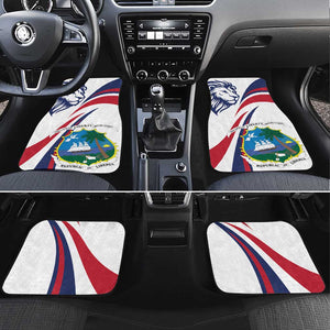 Liberia Independence Day Car Mats July 26 Lion Coat of Arms