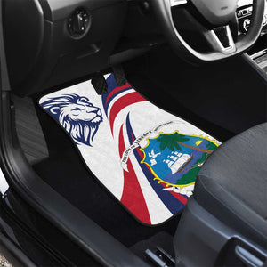 Liberia Independence Day Car Mats July 26 Lion Coat of Arms